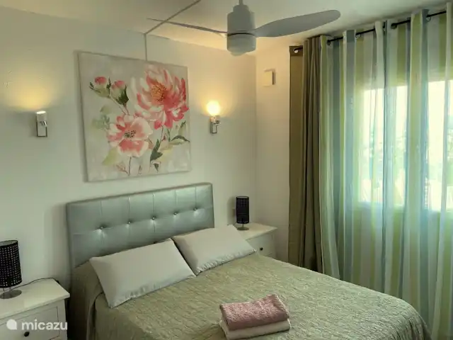 casa natalia en España, Costa Blanca, Benitachell - apartamento Dormitorio principal, redecorado en abril de 2022