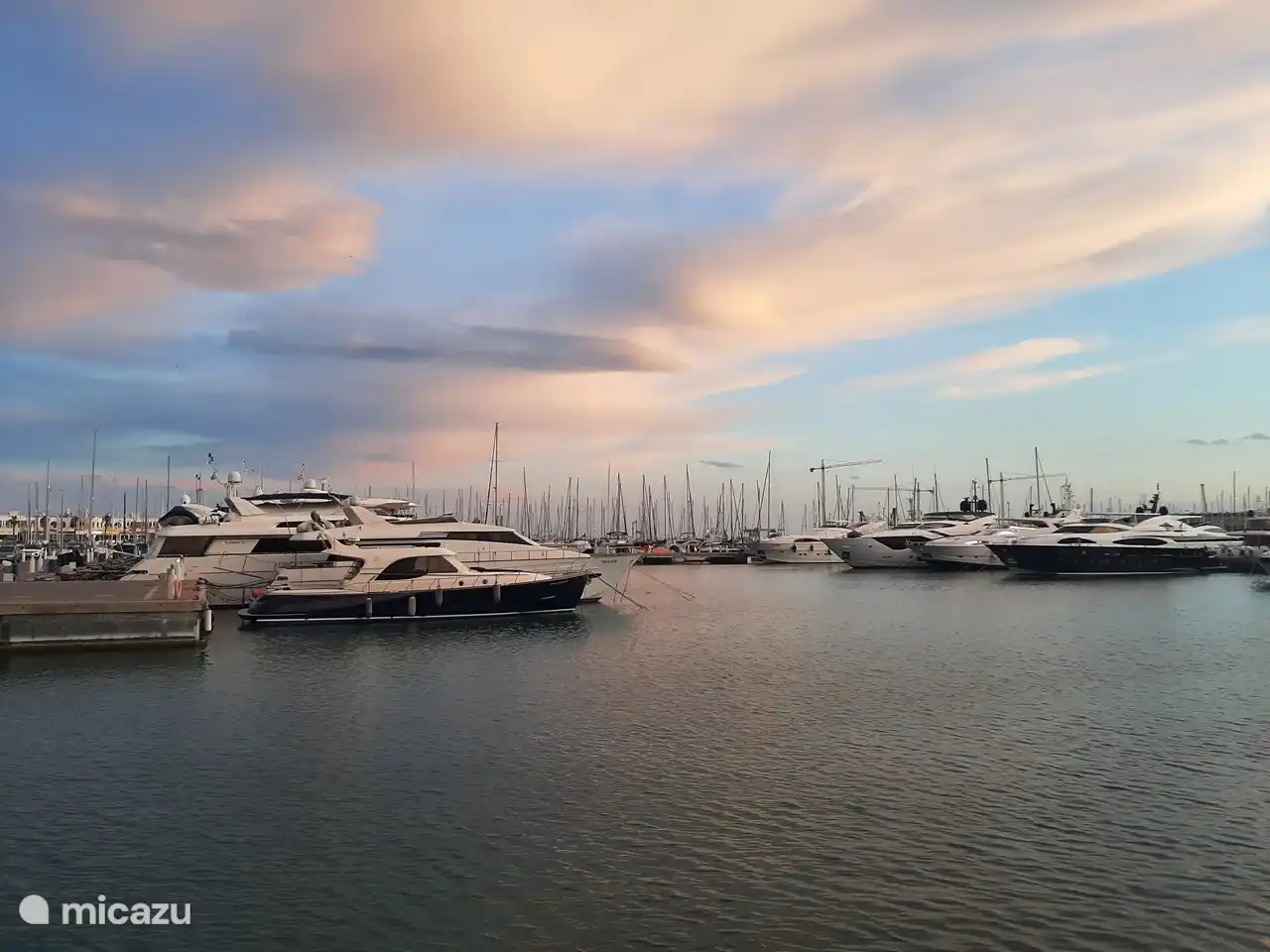 Der Hafen von Alicante.