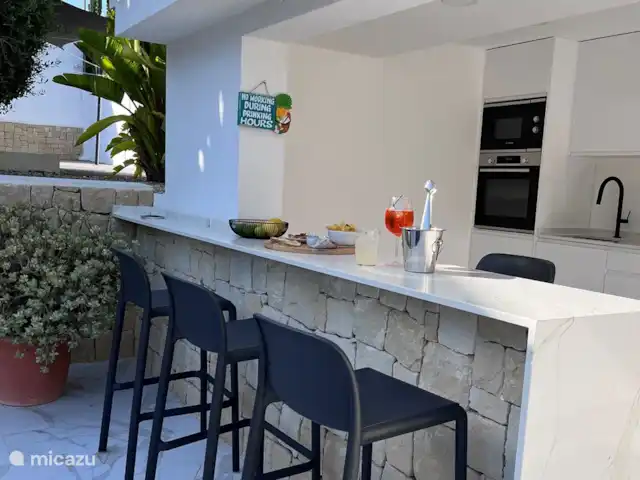Location de Vacances Espagne, Costa Blanca, Moraira, villa - Casa Pescador - Benissa/Moraira Cuisine extérieure