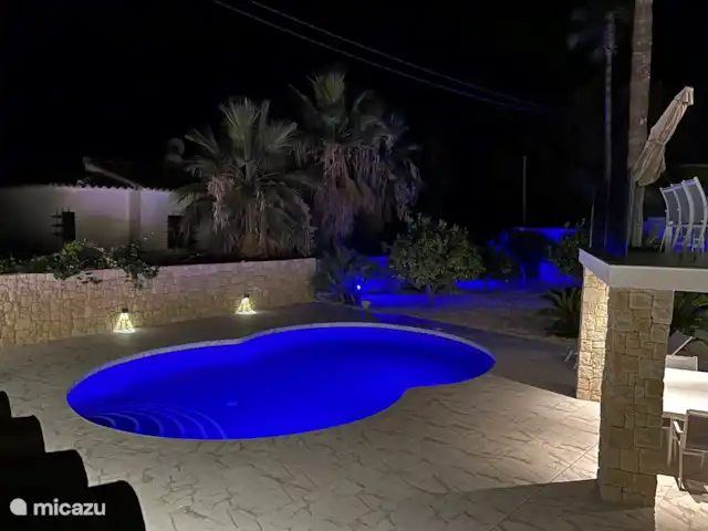 Location de Vacances Espagne, Costa Blanca, Moraira, villa - Casa Pescador - Benissa/Moraira Piscine éclairée