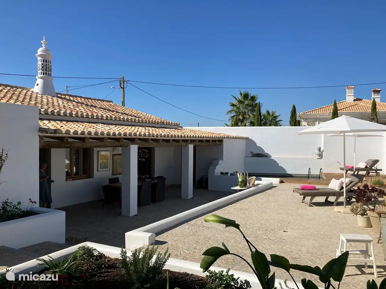 Authentisches portugiesisches Dach