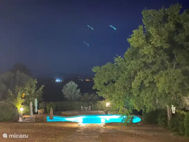 Solange, la maison qui vous enchante. | France, Var, La Motte - villa Vous faites une plongée en soirée...