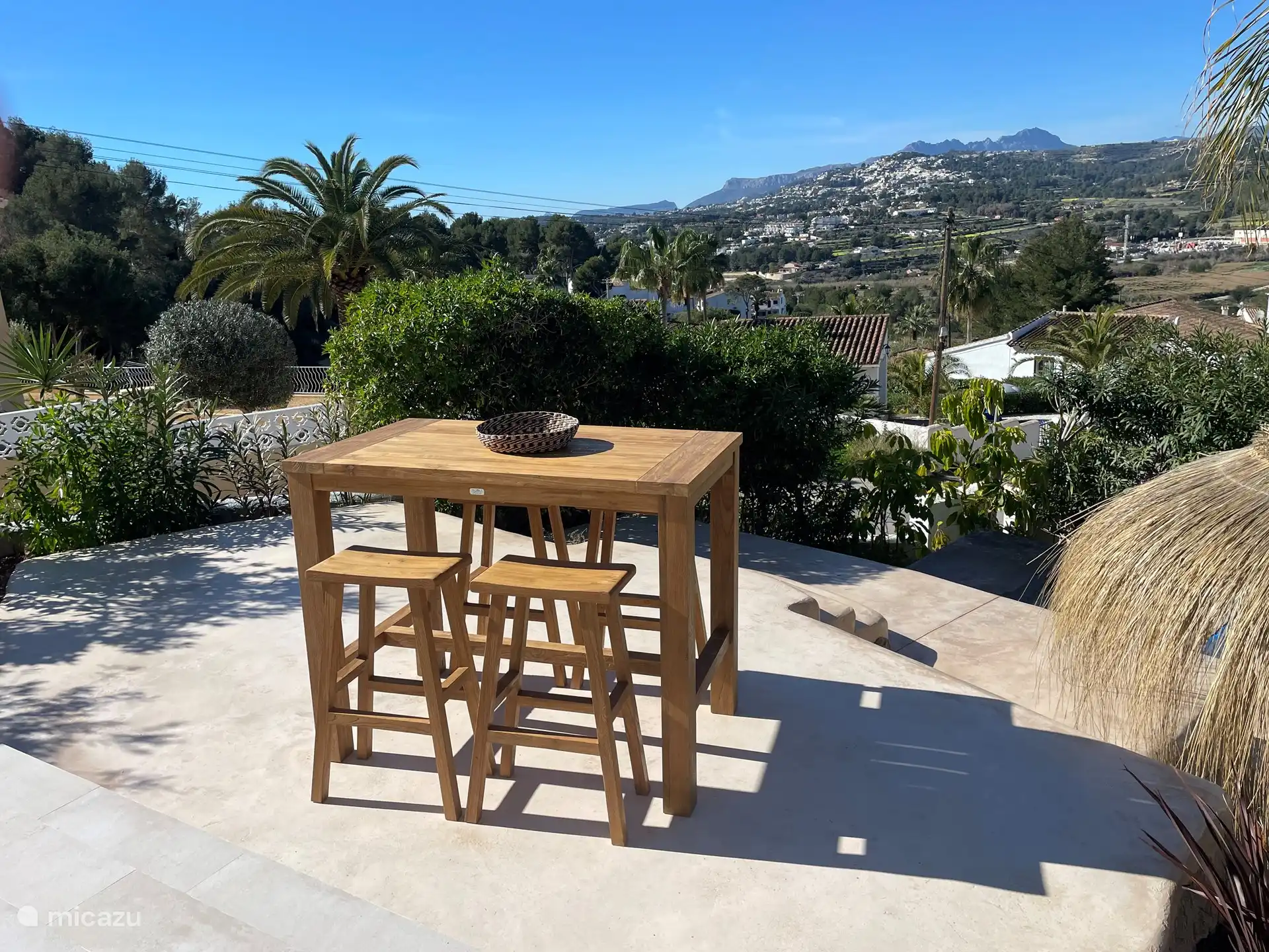 Terrasse im Erdgeschoss 