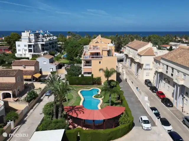 Penthouse d'angle Los Carmenes | Espagne, Costa Blanca, Dénia - appartement Complexe vu d'en haut