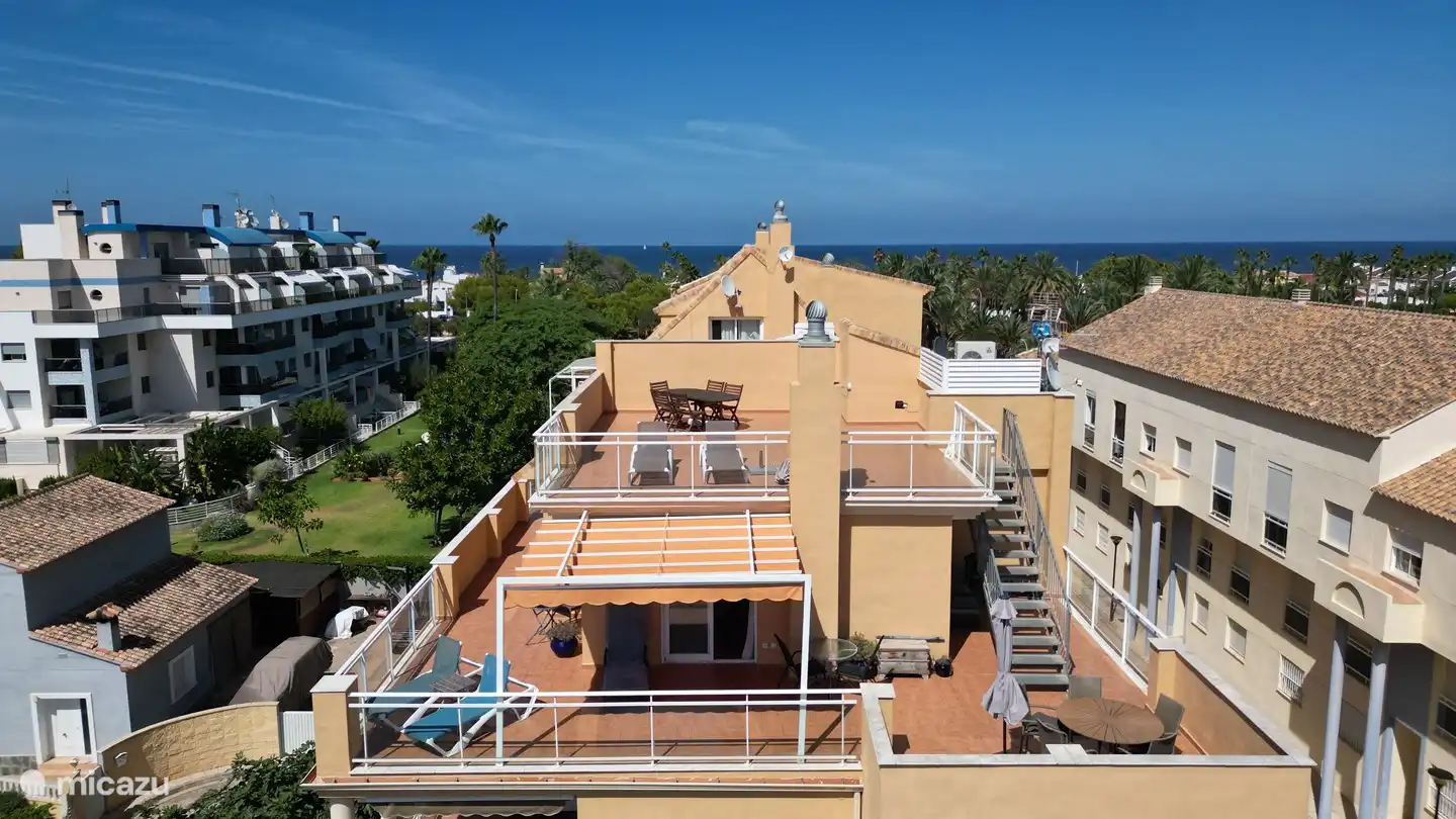 Apartamento desde el aire