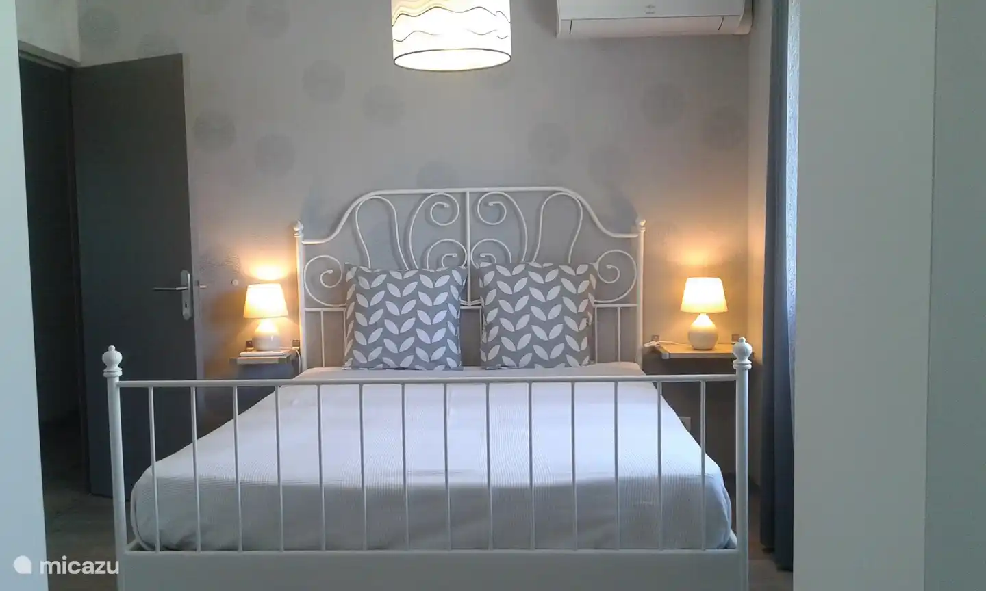 Bedroom 1 with dressing and private bathroom