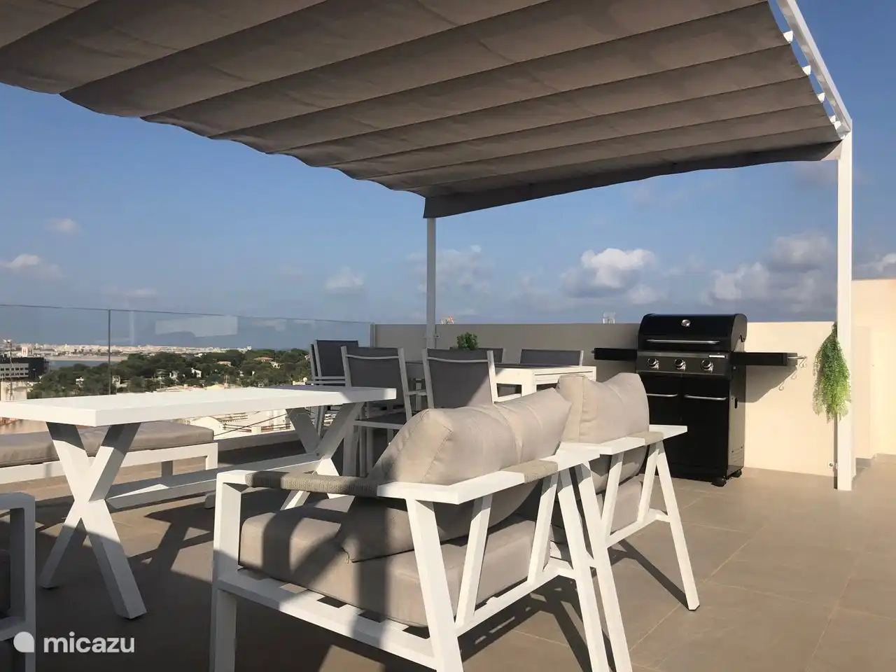 Dakterras - penthouse solarium 