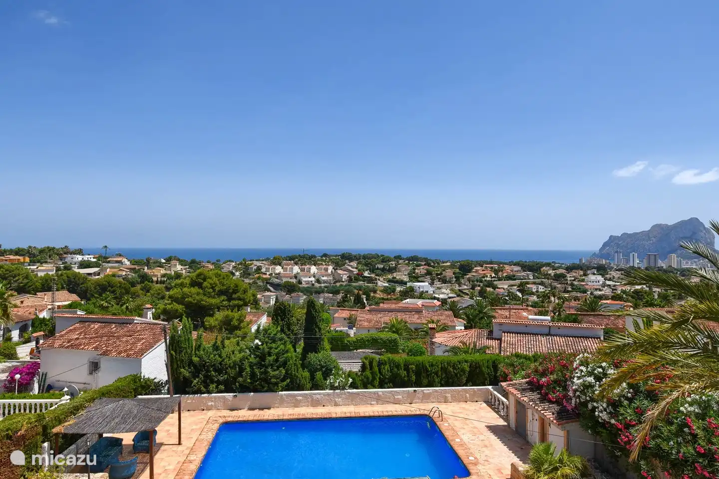 Villa La PERLA Calpe mit MEERBLICK in Spanien, Costa Blanca, Calpe - Villa
