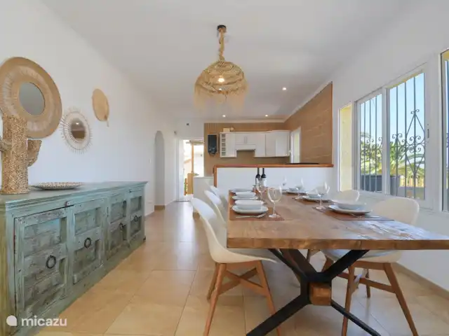 Villa La PERLA Calpe avec VUE MER | Espagne, Costa Blanca, Calpe - villa séjour et cuisine au rez-de-chaussée