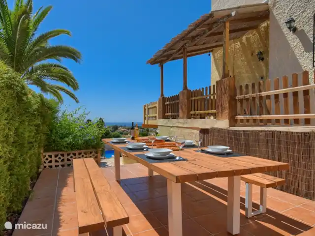 Villa La PERLA Calpe avec VUE MER | Espagne, Costa Blanca, Calpe - villa terrasse