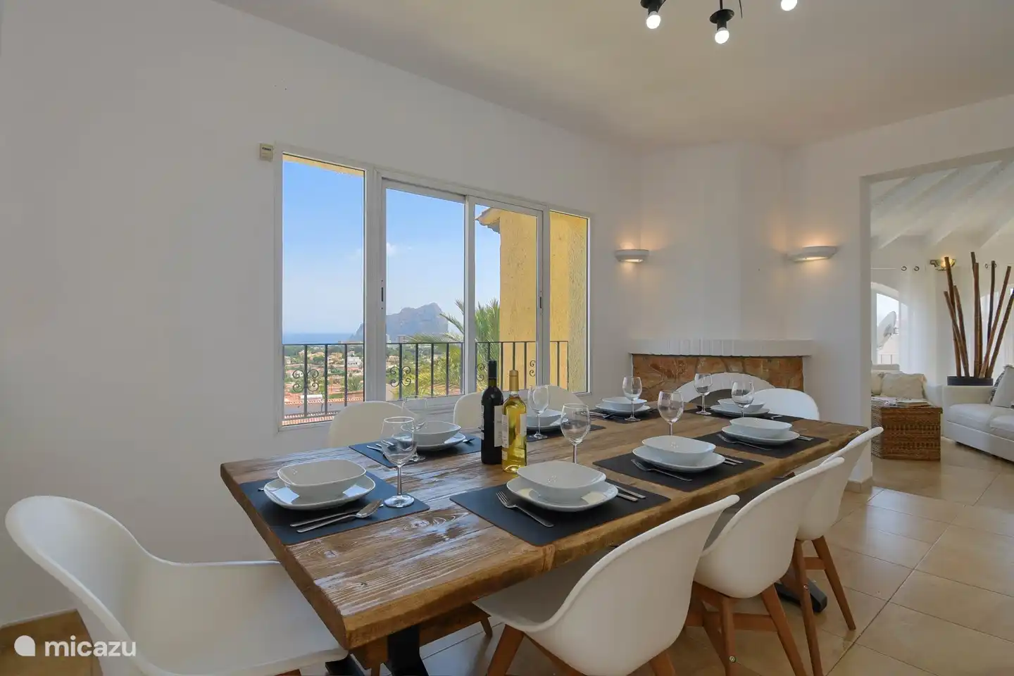 Villa La PERLA Calpe mit MEERBLICK in Spanien, Costa Blanca, Calpe - Villa