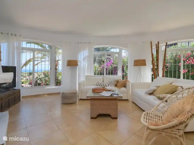 Villa La PERLA Calpe avec VUE MER | Espagne, Costa Blanca, Calpe - villa le salon au rez-de-chaussée