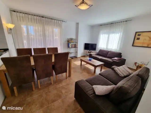 Jardines de Denia 4 beg. grond 3slk huren in Spanje, Costa Blanca, Dénia - appartement woonkamer