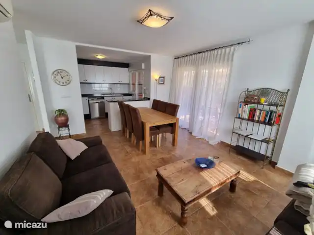 Jardines de Denia 4 beg. grond 3slk huren in Spanje, Costa Blanca, Dénia - appartement eetgedeelte/keuken