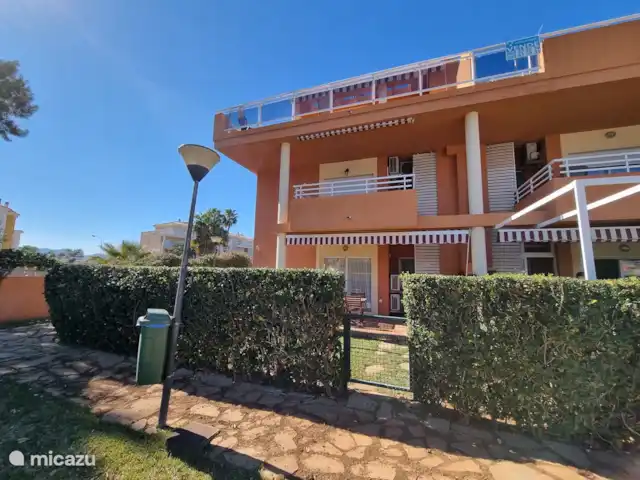 Jardines de Denia 4 beg. grond 3slk huren in Spanje, Costa Blanca, Dénia - appartement hoekappartement op begane grond met tuin