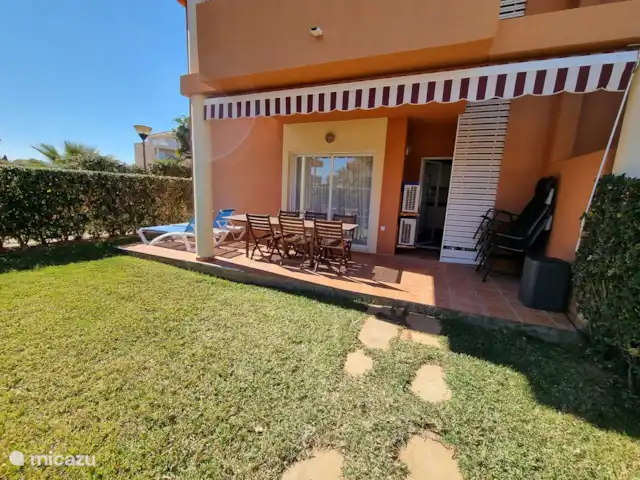 Jardines de Denia 4 beg. grond 3slk huren in Spanje, Costa Blanca, Dénia - appartement prive omheinde tuin