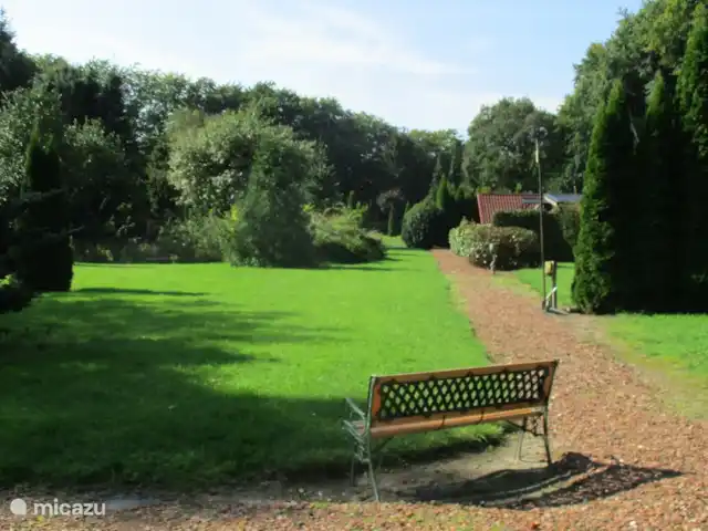 stacaravan huren in Nederland, Groningen, Marum – Boshuisje nr15
