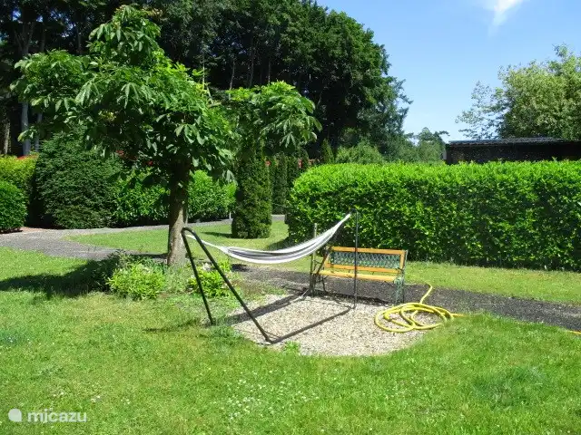 stacaravan huren in Nederland, Groningen, Marum – Boshuisje nr15