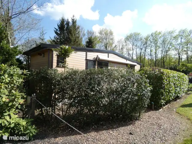 stacaravan huren in Nederland, Groningen, Marum – Boshuisje nr15