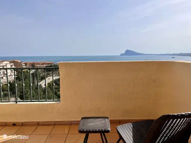 Casa Panoramica huren in Spanje, Costa Blanca, Calpe - geschakelde woning Terras aan de slaapkamer