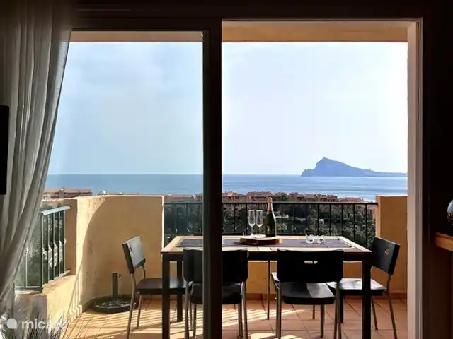 Casa Panoramica huren in Spanje, Costa Blanca, Calpe - geschakelde woning Uitzicht vanuit de woonkamer