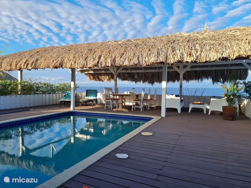 Vakantiehuis Curaçao, Banda Abou (west), Coral Estate, Rif St.Marie Villa Villa Palapa View