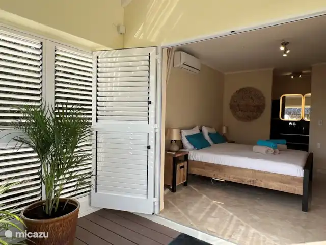 Villa Palapa View en Curazao, Bandabou (oeste), Coral Estate, Rif St.Marie - villa recamara principal