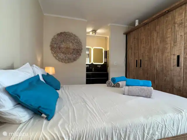 Villa Palapa View en Curazao, Bandabou (oeste), Coral Estate, Rif St.Marie - villa recamara principal