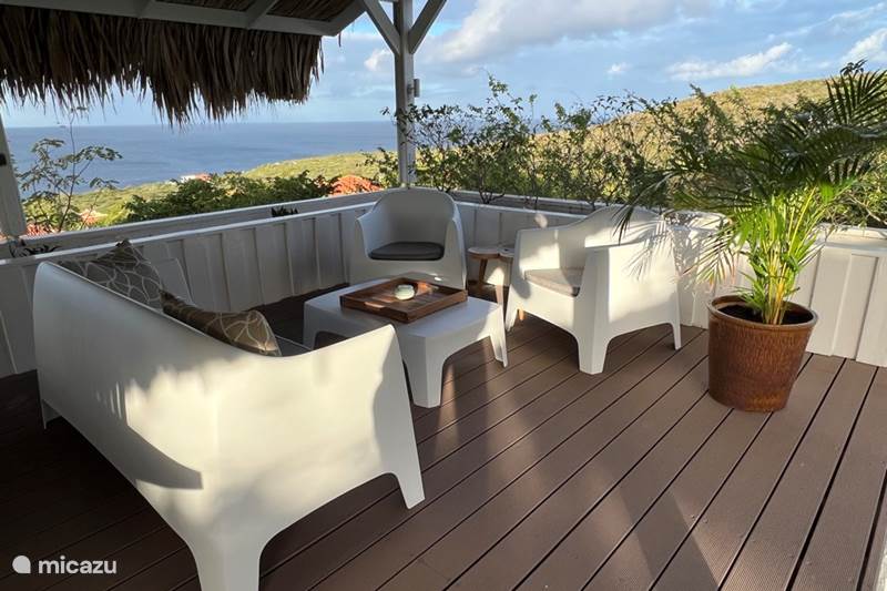 Ferienwohnung Curaçao, Banda Abou (West), Coral-Estate Rif St.marie Villa Blick auf die Villa Palapa