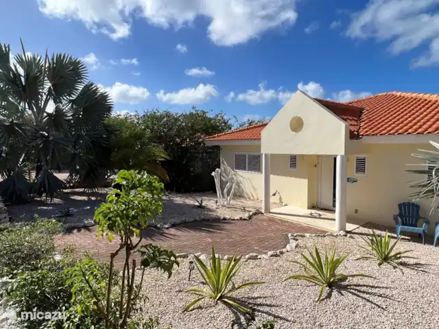 Villa Palapa View en Curazao, Bandabou (oeste), Coral Estate, Rif St.Marie - villa Villa delantera