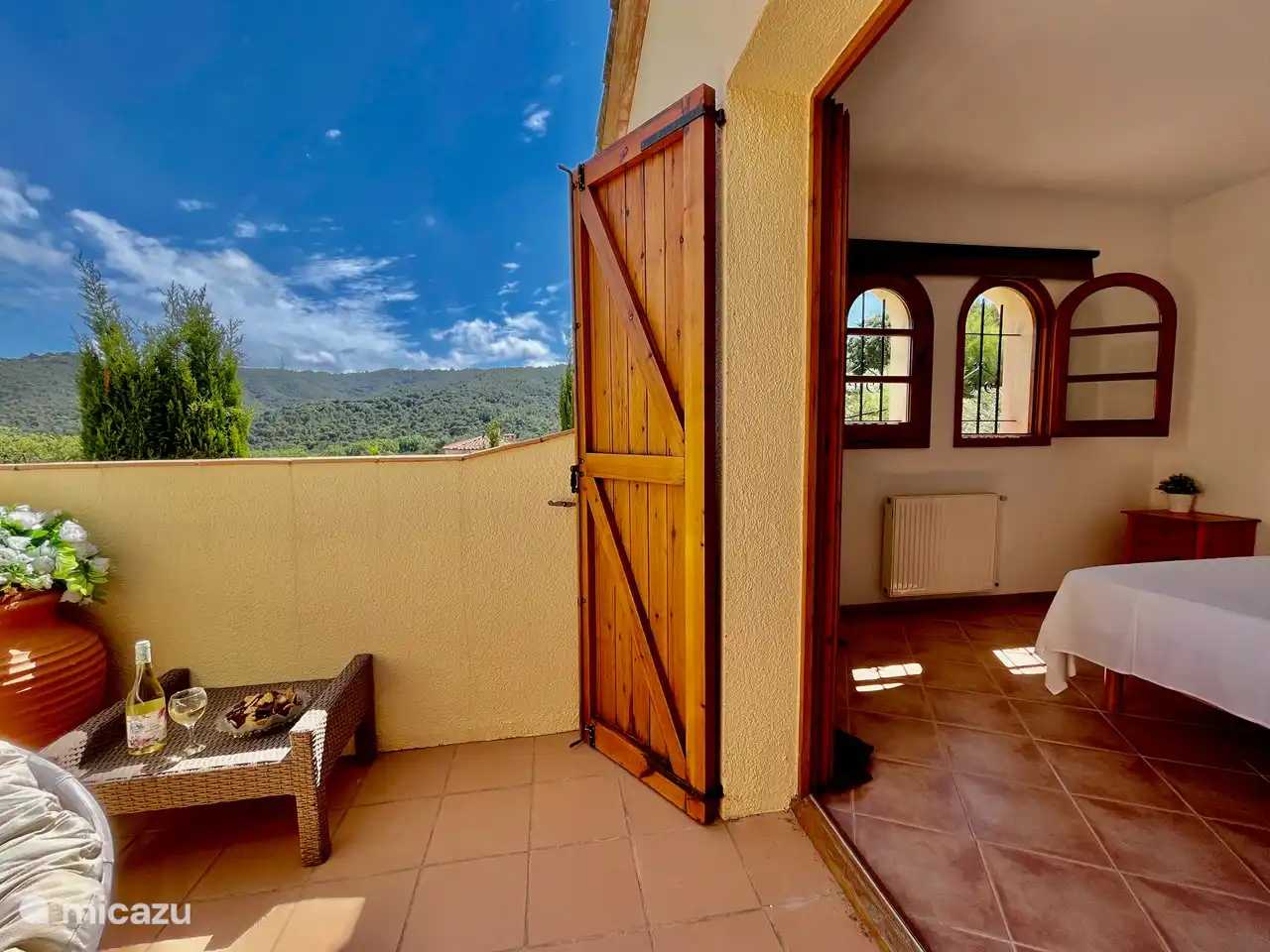 Balcony/Master Bedroom