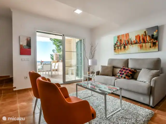 villa en España, Costa Blanca, Altea la Vieja – CASA SANDRA sala de estar