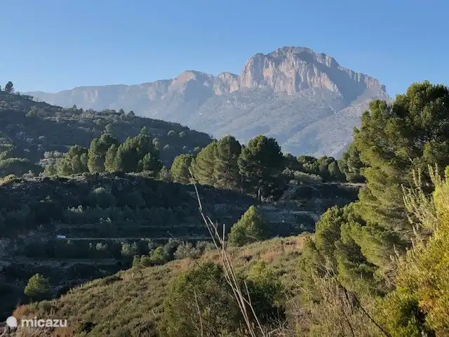 Location de Vacances Espagne, Costa Blanca, Gaianes, chambres d'hôtes -  Spa de Regina La montagne de Benicadell