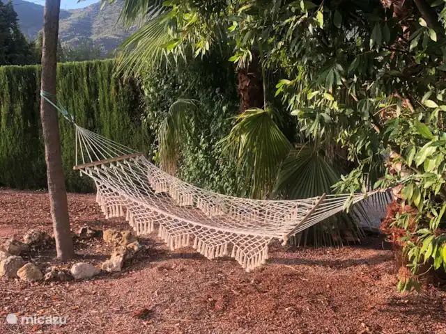 Location de Vacances Espagne, Costa Blanca, Gaianes, chambres d'hôtes -  Spa de Regina Profitez d'un moment de repos dans le hamac