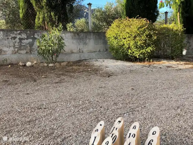 Location de Vacances Espagne, Costa Blanca, Gaianes, chambres d'hôtes -  Spa de Regina Il y a plusieurs jeux disponibles, à la fois des jeux de société et des jeux de plein air.