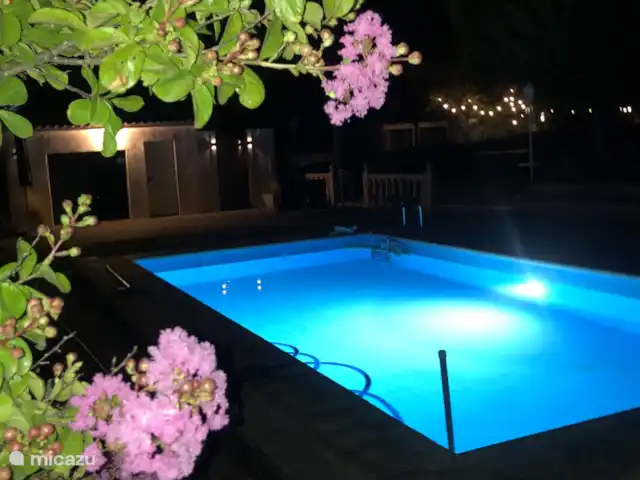 Location de Vacances Espagne, Costa Blanca, Gaianes, chambres d'hôtes -  Spa de Regina Piscine en magnésium éclairée