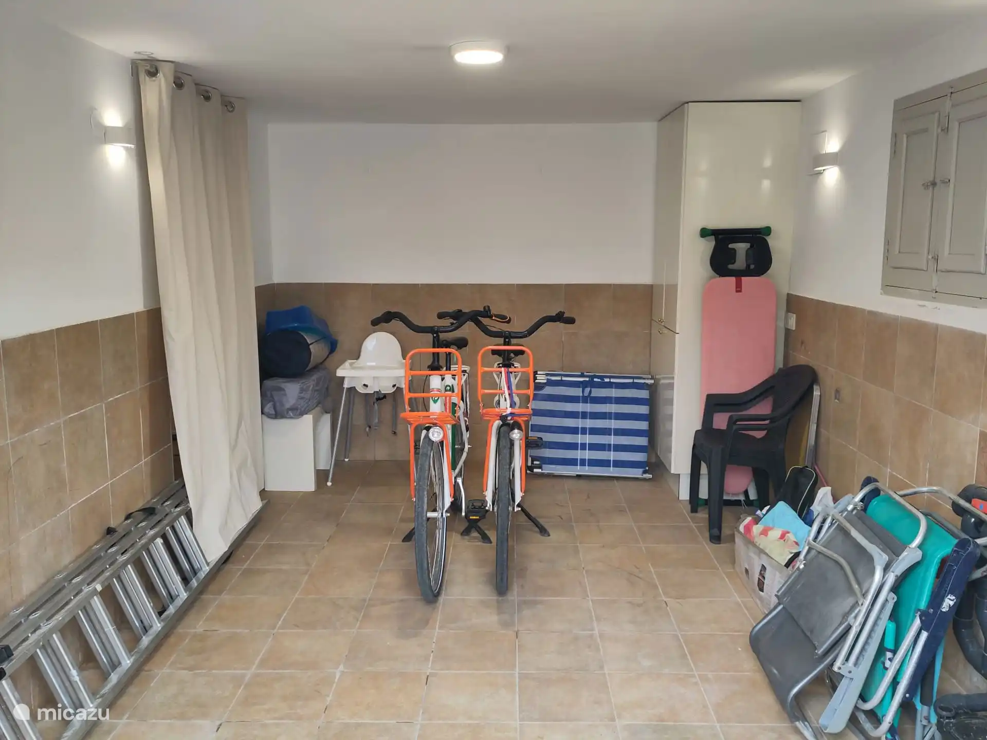 Binnenkant garage