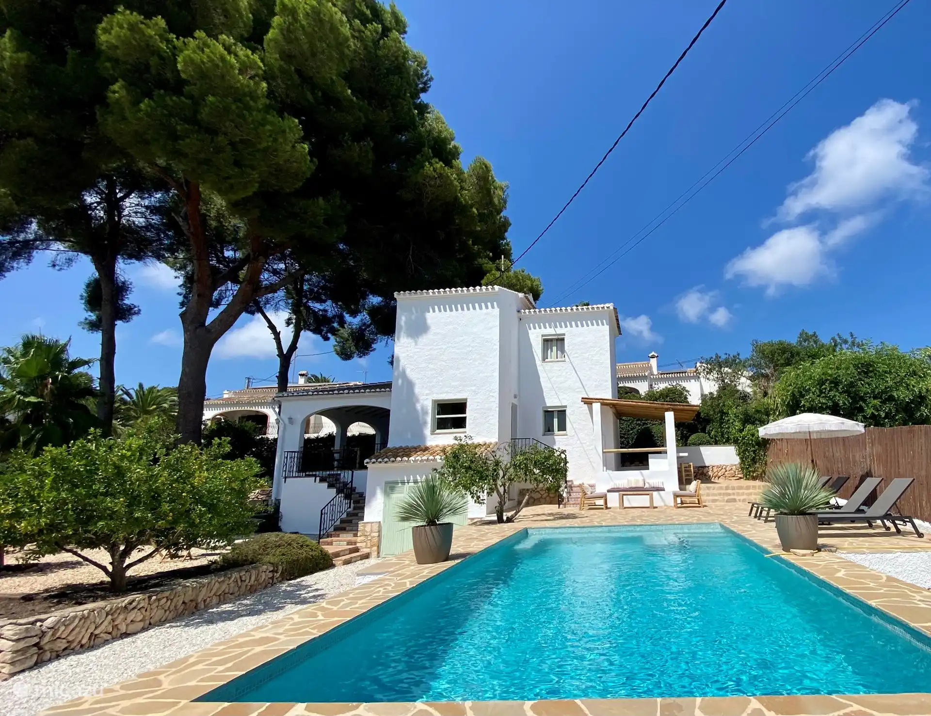 Casa Calma: schöner Garten + in der Nähe des Meeres in Spanien, Costa Blanca, Jávea - Villa