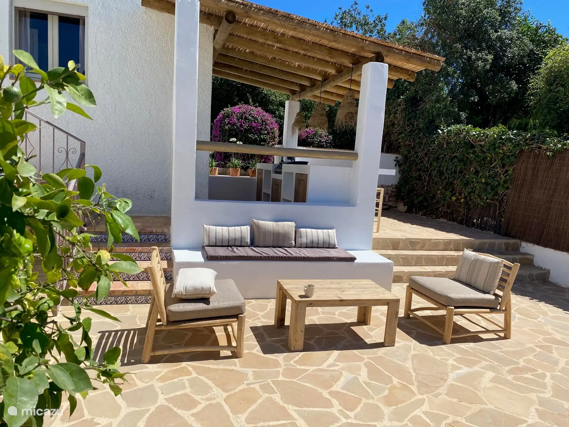 Casa Calma: schöner Garten + in der Nähe des Meeres in Spanien, Costa Blanca, Jávea - Villa