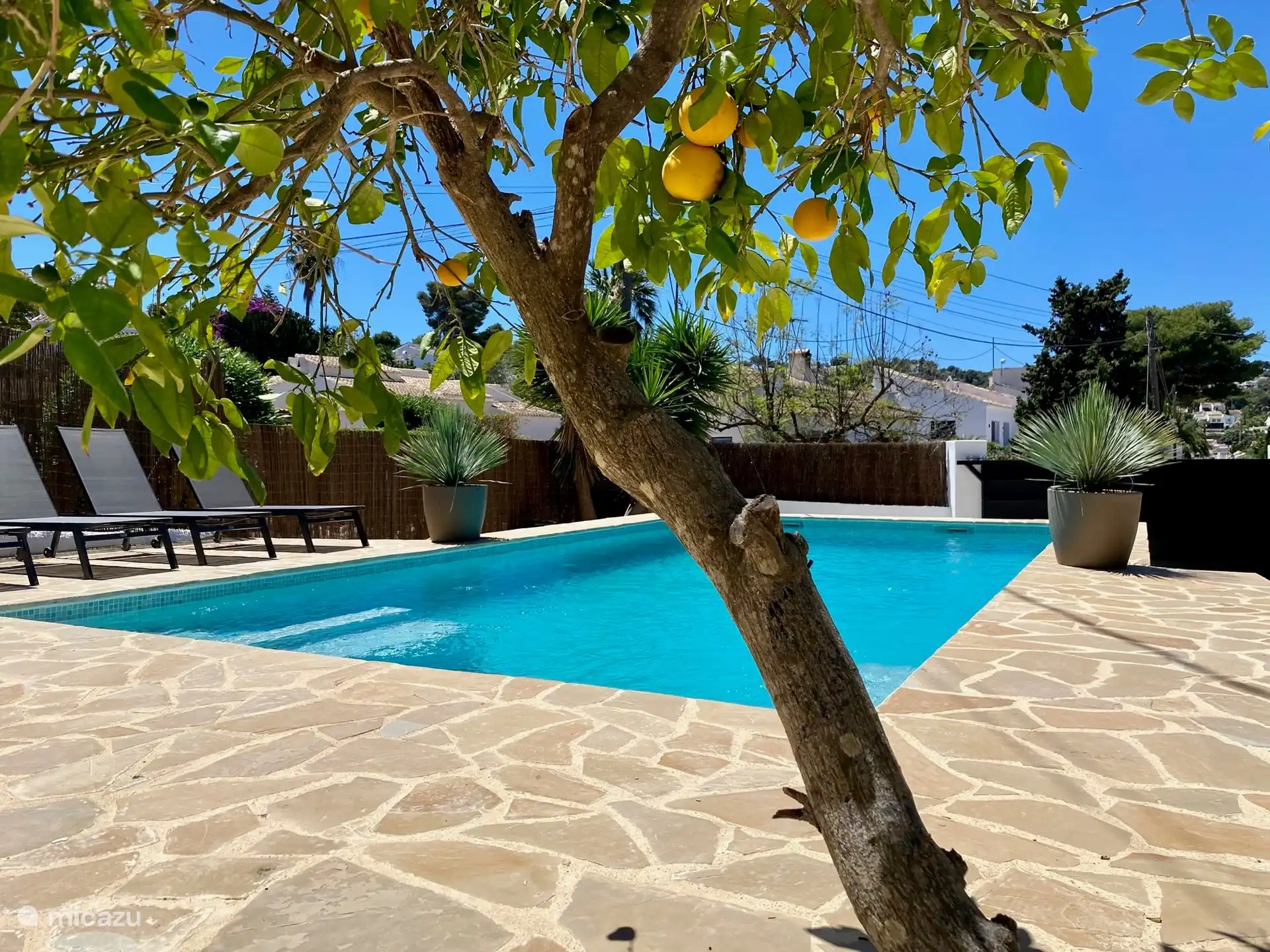 Casa Calma: schöner Garten + in der Nähe des Meeres in Spanien, Costa Blanca, Jávea - Villa