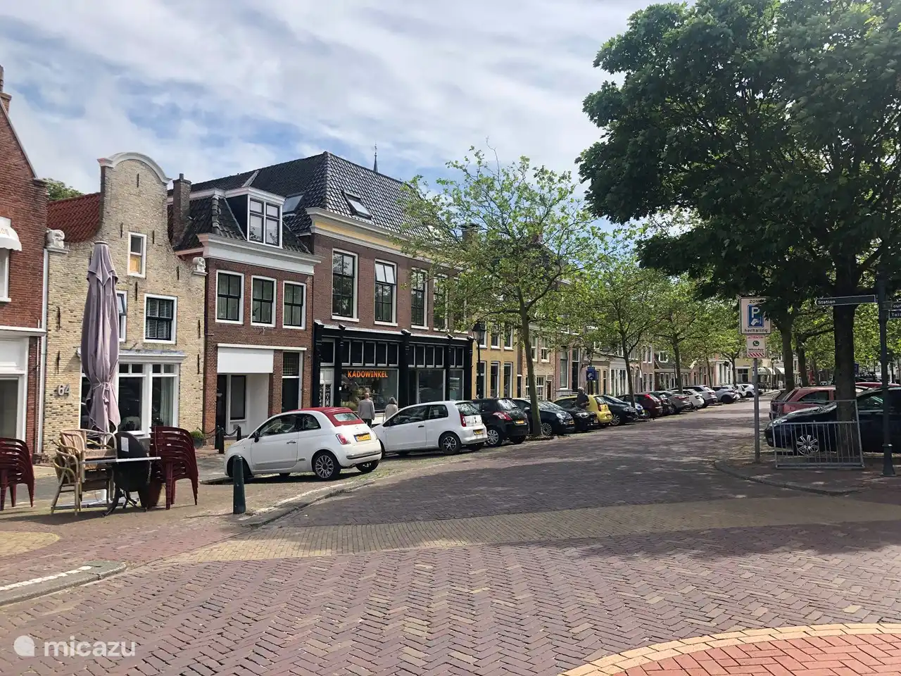 Blick in die Straße