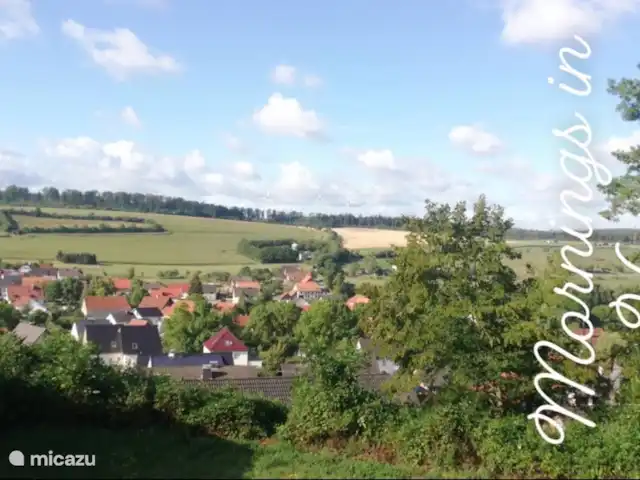 Location de Vacances Allemagne, Sauerland, Husen - Lichtenau, bungalow - Chalet Dalzicht Quand les rideaux s'ouvrent à nouveau le matin