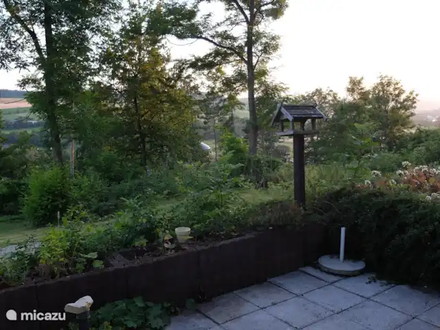 Location de Vacances Allemagne, Sauerland, Husen - Lichtenau, bungalow - Chalet Dalzicht Vue de la terrasse