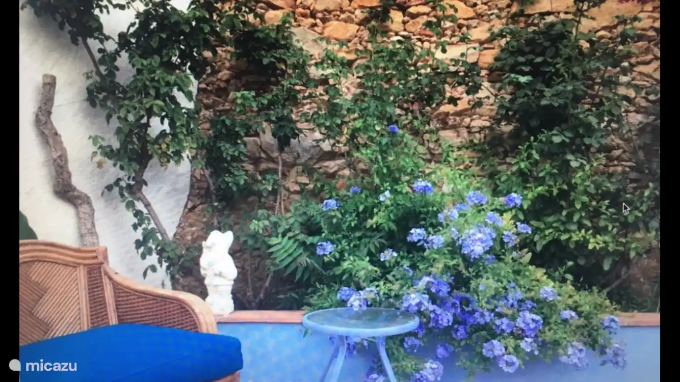 Eine der vielen Ecken des Patios