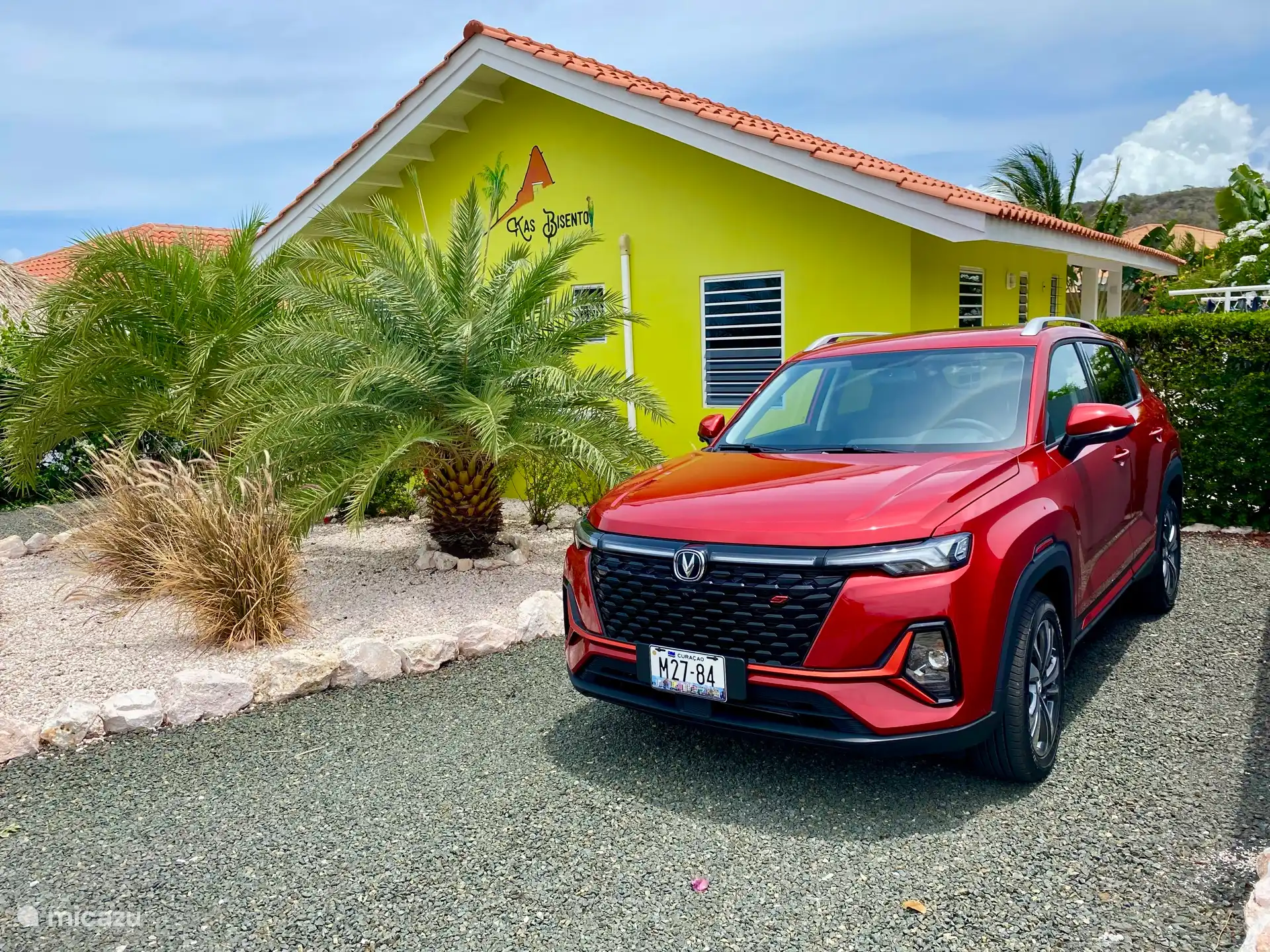 Kas Bisento mit privatem Pool in Curaçao, Banda Abou (West), Fontein - Ferienhaus