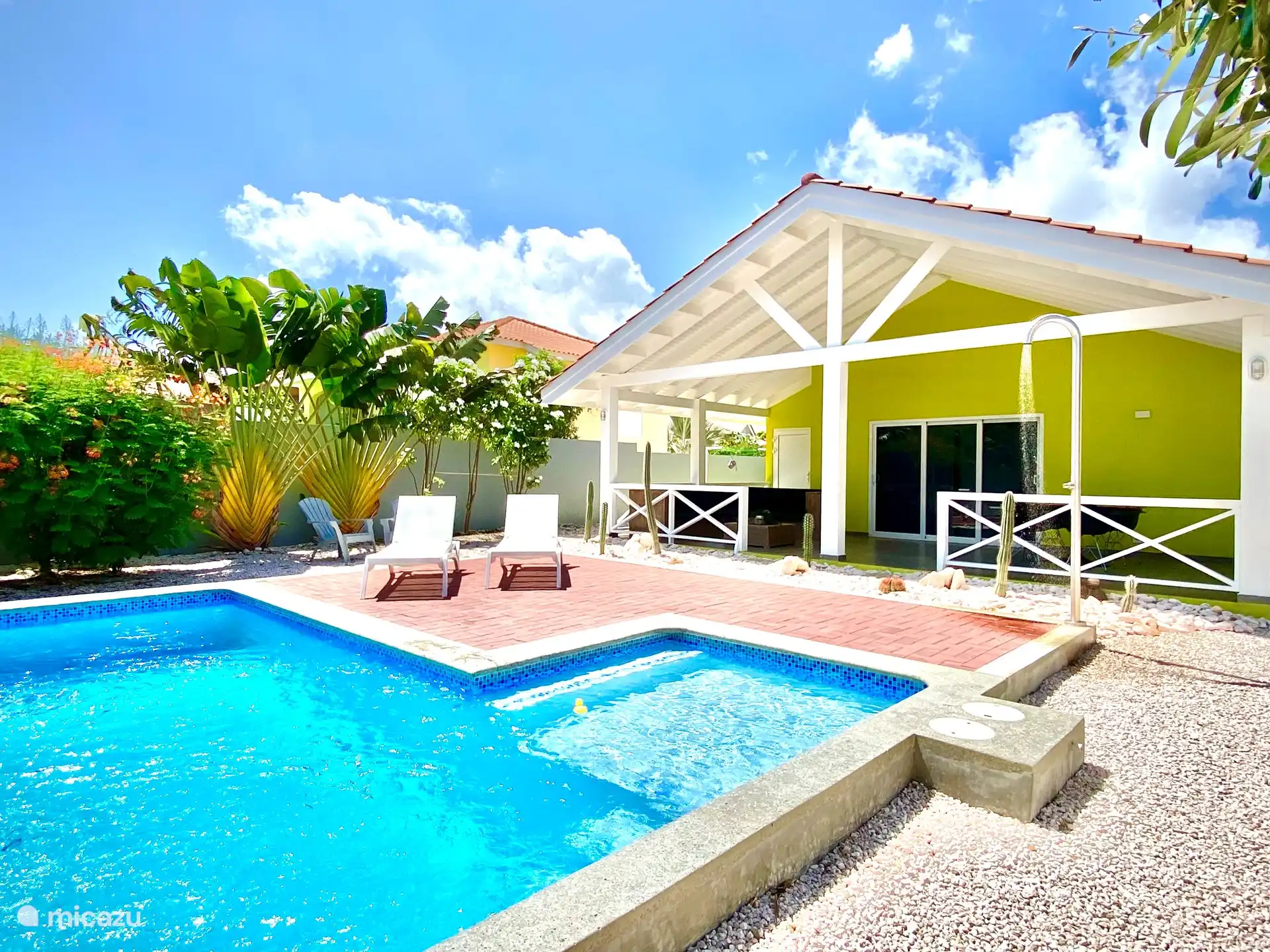 Kas Bisento mit privatem Pool in Curaçao, Banda Abou (West), Fontein - Ferienhaus