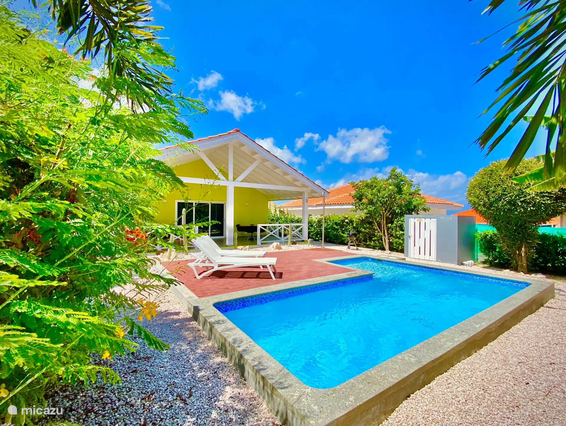 Kas Bisento mit privatem Pool in Curaçao, Banda Abou (West), Fontein - Ferienhaus