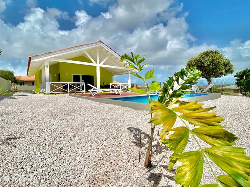 Vakantiehuis Curaçao, Banda Abou (west), Fontein Vakantiehuis Kas Bisento met privé zwembad
