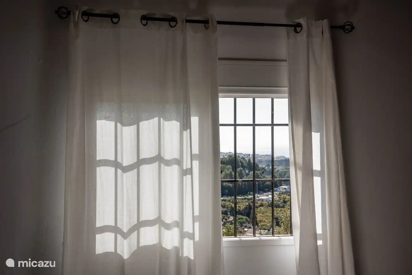 Blick aus dem Schlafzimmer