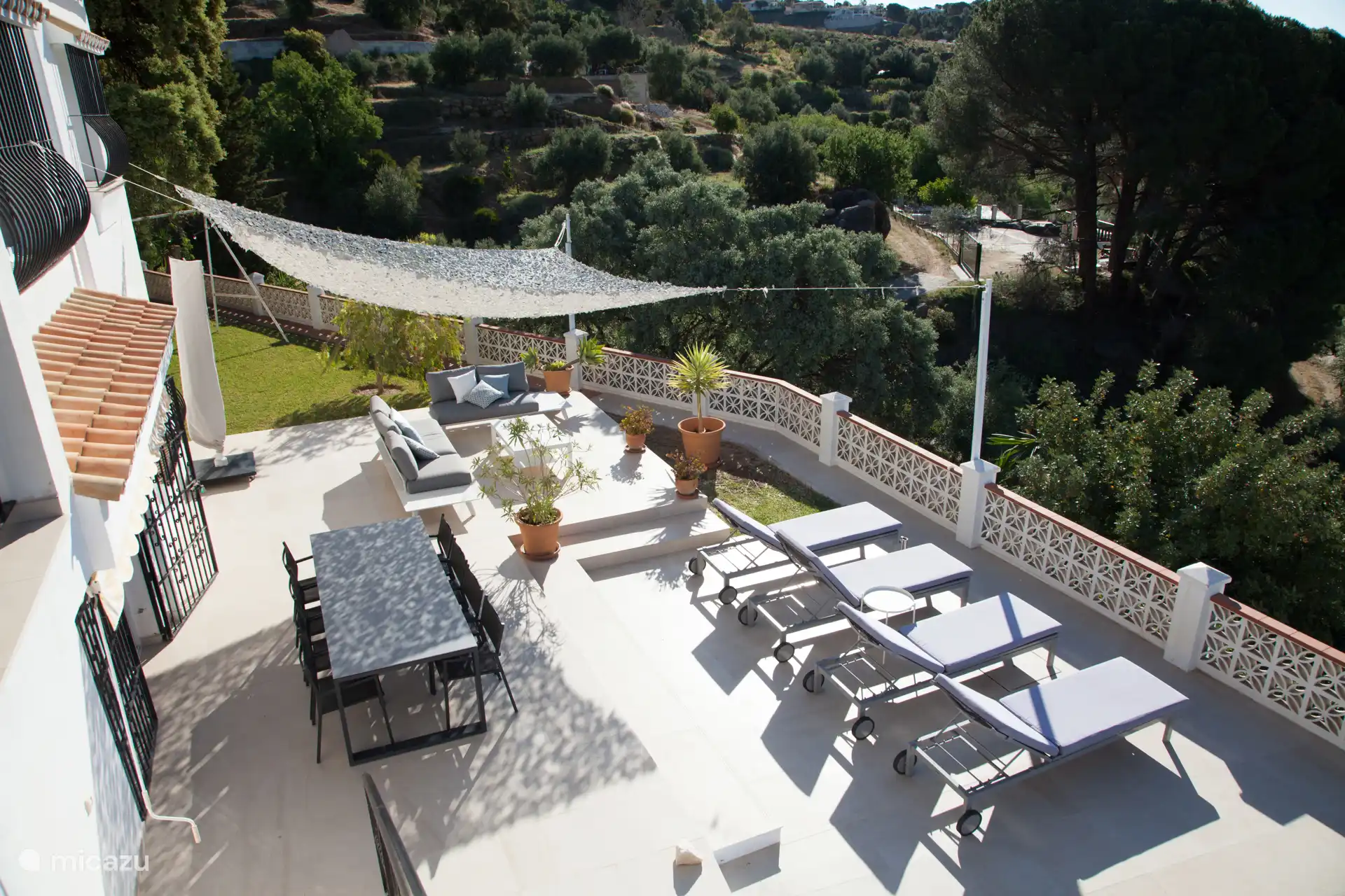 Mijas Meerblick und privater Pool in Spanien, Andalusien, Mijas - Villa